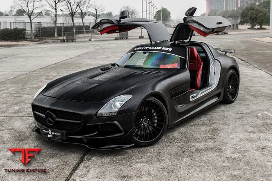 MERCEDES BENZ W197 SLS AMG BKSS STYLE SIDE SKIRTS & FENDER BSD