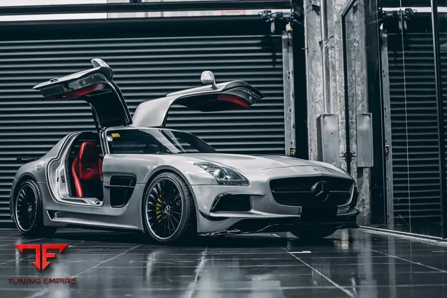 MERCEDES BENZ W197 SLS AMG BKSS STYLE SIDE SKIRTS & FENDER BSD
