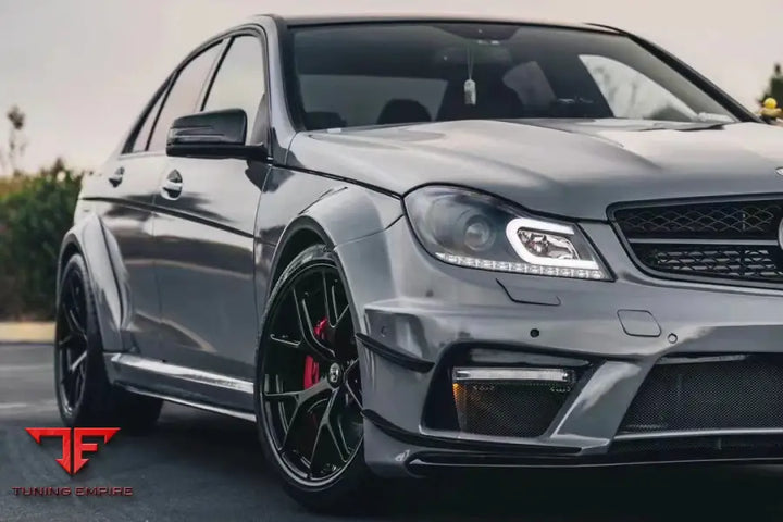 MERCEDES BENZ W204 C CLASS SEDAN BKSS STYLE WIDE FULL BODY KIT BSD