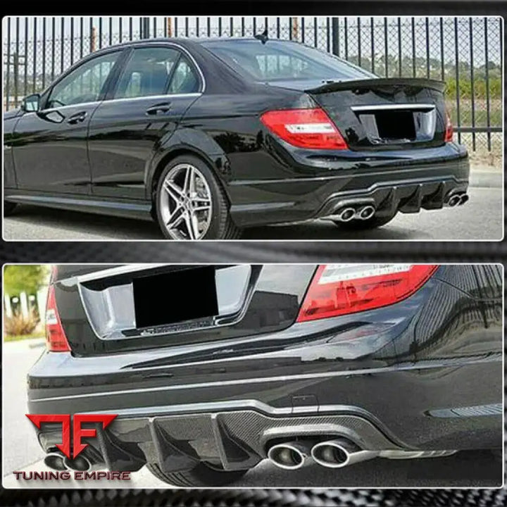 MERCEDES BENZ W204 C63 AMG FACELIFT CARBON FIBER PARTS