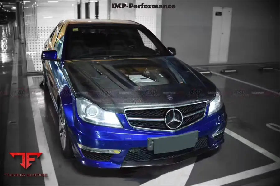MERCEDES BENZ W204 C63 AMG IMP PERFORMANCE HOOD BSD