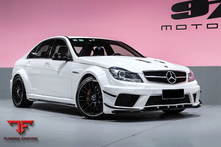 MERCEDES BENZ W204 C63 AMG SEDAN BKSS STYLE WIDE FULL BODY KIT BSD