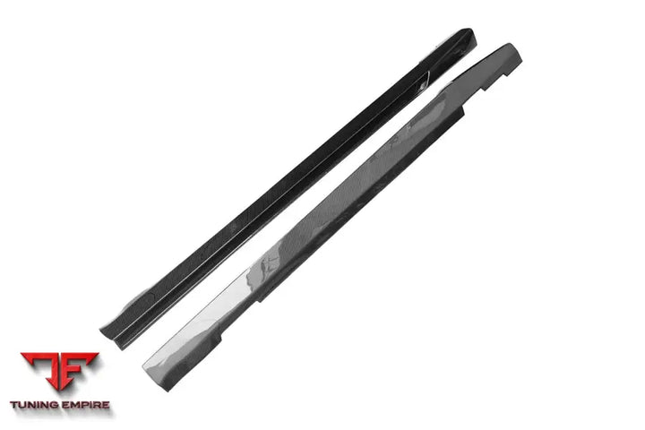 MERCEDES BENZ W204 C63 AMG TC STYLE CARBON FIBER SIDE SKIRTS BSD