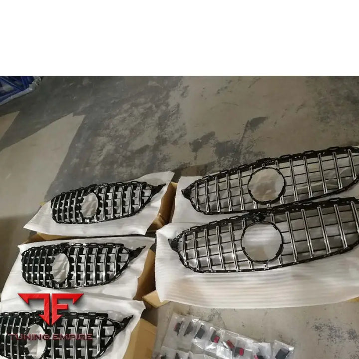 MERCEDES BENZ W205 C200 C300L C65 GT FRONT GRILLES
