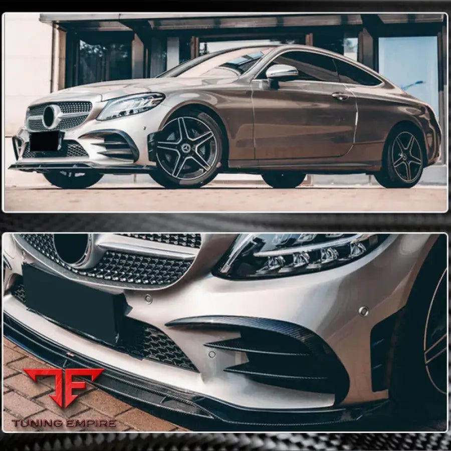 MERCEDES BENZ W205 C205 SPORT C43 AMG FACELIFT CARBON FIBER PARTS