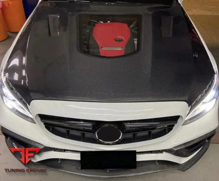 MERCEDES-BENZ W205 C300 C43 2015-2020 4/2 DOORS CARBON FIBER HOOD BONNET