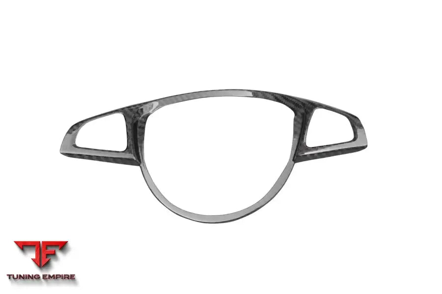 MERCEDES-BENZ W205 C63 AMG CARBON FIBER INTERIOR STEERING WHEEL TRIM BSD