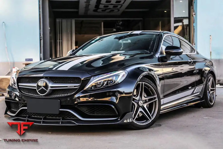 MERCEDES-BENZ W205 C63 & S AMG COUPE BR STYLE FRONT LIP BSD