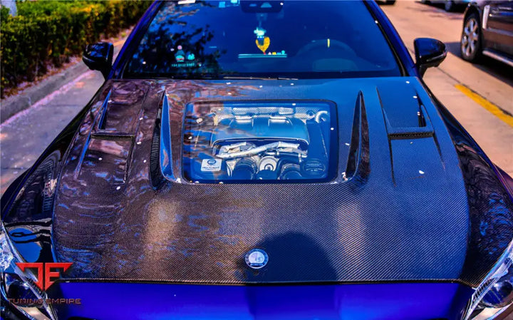 MERCEDES-BENZ W205 C63 & S AMG IMP PERFORMANCE PARTIAL CARBON FIBER HOOD BSD
