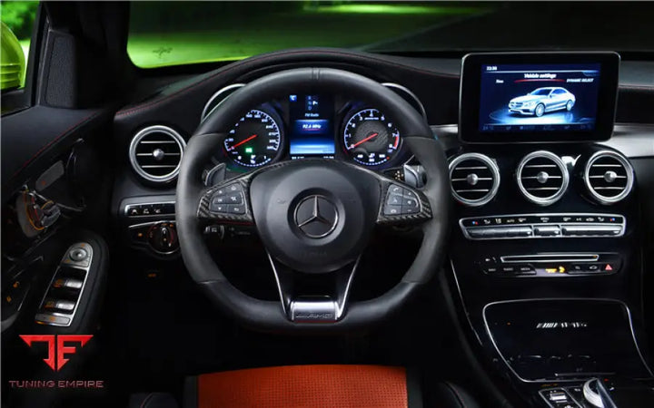 MERCEDES-BENZ W205 C63 S AMG SEDAN DRY CARBON FIBER INTERIOR BSD