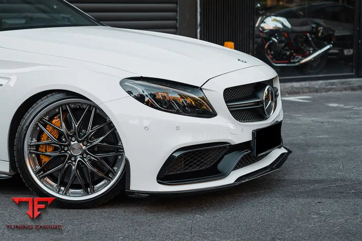 MERCEDES BENZ W205 C63S AMG SEDAN BR STYLE FRONT LIP BSD