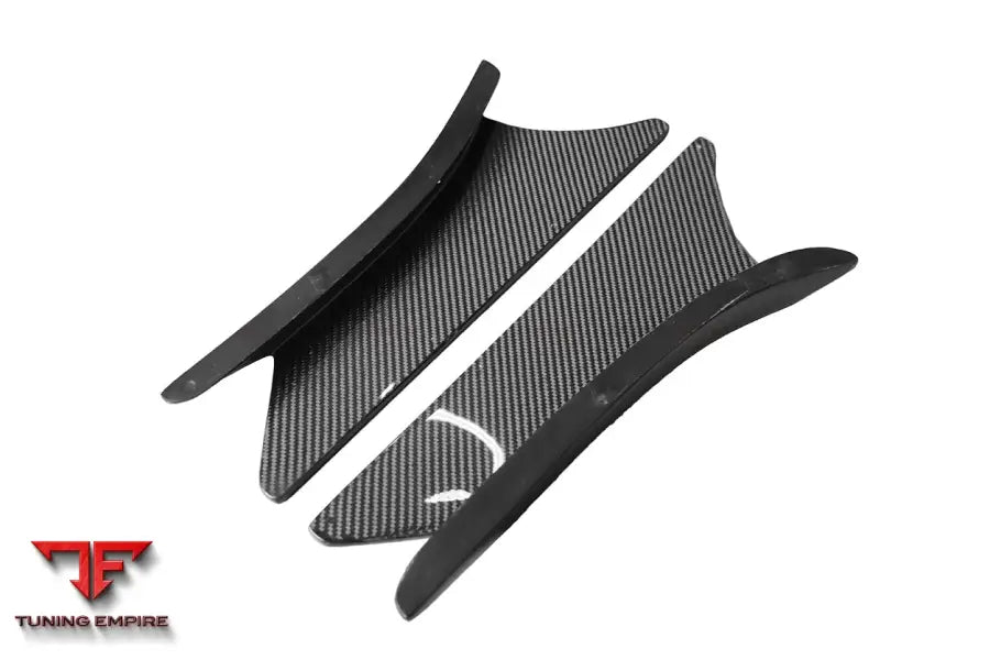 MERCEDES BENZ W205 C63S AMG SEDAN IMP PERFORMANCE CARBON FIBER REAR CAPS BSD