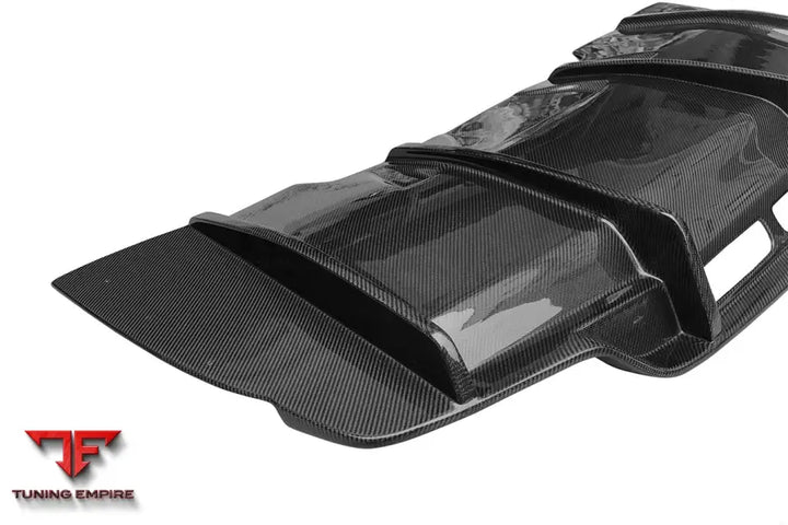 MERCEDES BENZ W205 C63S AMG SEDAN PS STYLE REAR DIFFUSER BSD