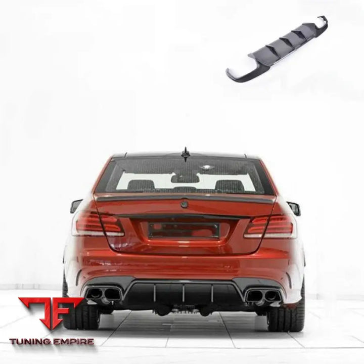 MERCEDES-BENZ W212 E63 CARBON FIBER FRONT LIP DIFFUSER