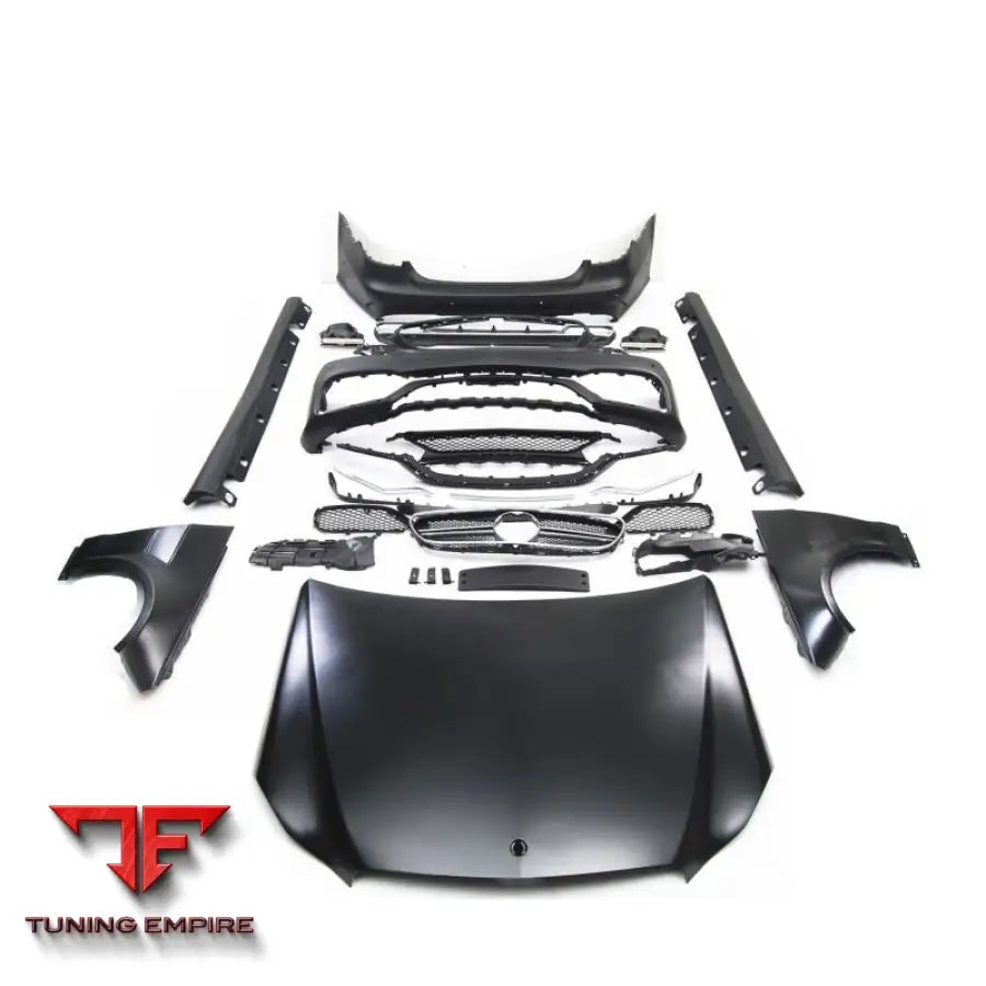 MERCEDES BENZ W212 UPGRADE E63 FULL CAR BUMPER WITH LIGHTS