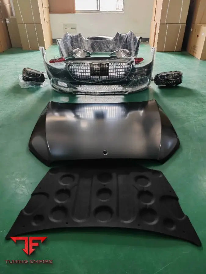 MERCEDES-BENZ W221 2006-2013 UPGRADE TO W223 2020-2024 MAYBACH CONVERSION BODY KIT