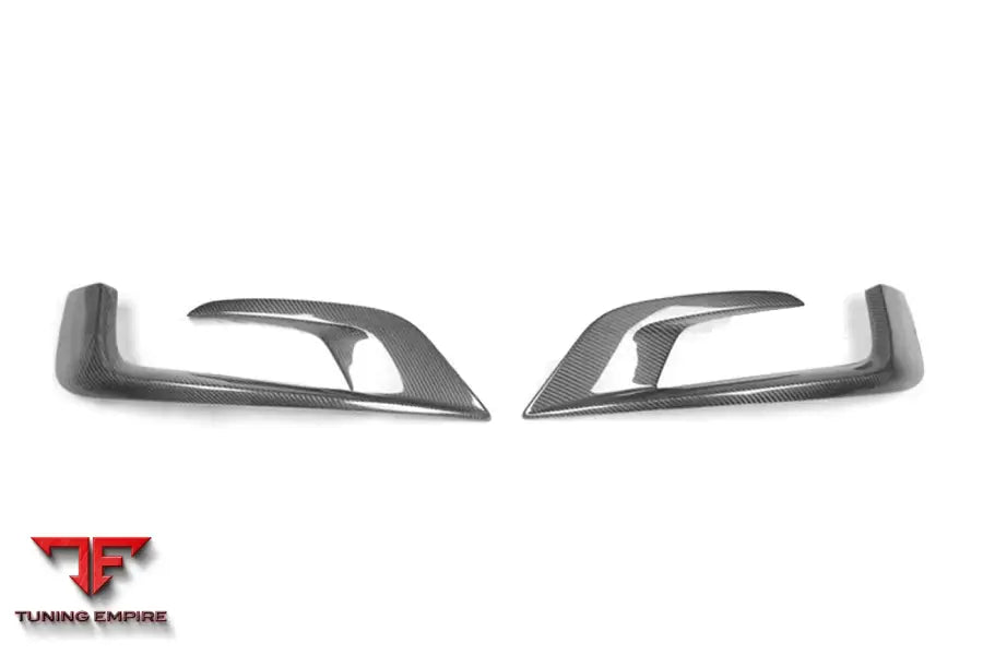 MERCEDES BENZ W222.1 S63 AMG BRS STYLE CARBON FIBER FRONT BUMPER AIR VENTS BSD