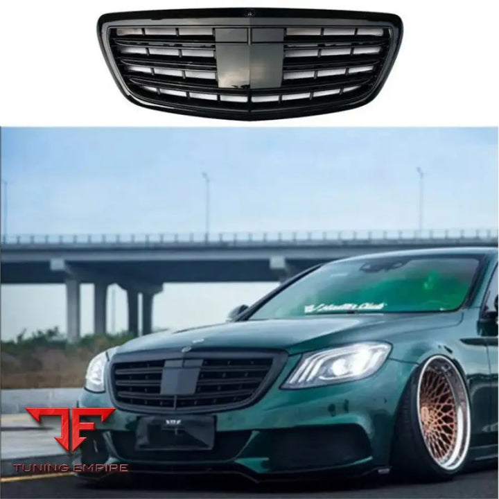 MERCEDES-BENZ W222 S300 S400 S450 S500 FRONT BUMPER GRILLE BLACK
