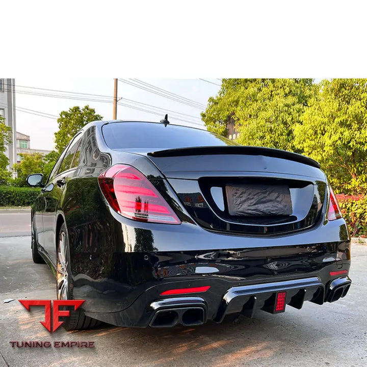 MERCEDES-BENZ W222 S63 BODY KIT FRONT LIP DIFFUSER EXHAUST TIPS