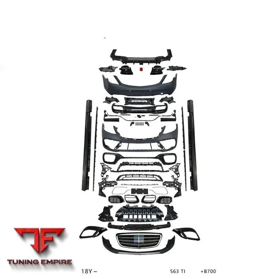 MERCEDES-BENZ W222 S63 S65 B700 BODY KIT UPGRADE FRONT BUMPER GRILLE