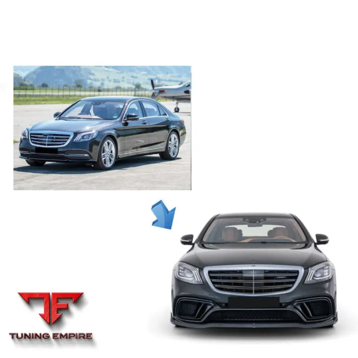 MERCEDES-BENZ W222 S63 S65 B700 BODY KIT UPGRADE FRONT BUMPER GRILLE
