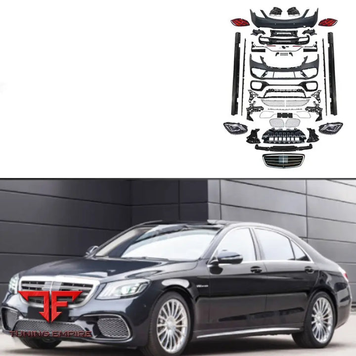 MERCEDES-BENZ W222 S63 S65 BODY KIT UPGRADE FRONT BUMPER REAR DIFFUSER