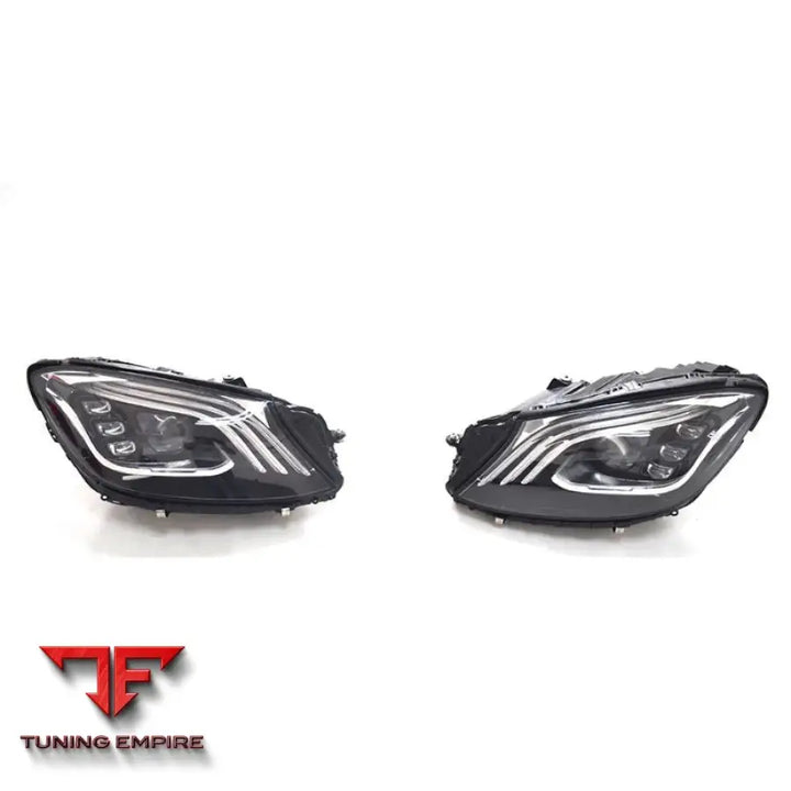 MERCEDES-BENZ W222 S63 S65 LED HEADLIGHTS TAILLIGHTS OLD TO NEW