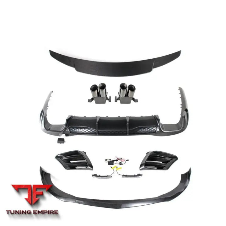 MERCEDES-BENZ W223 BODY KIT CARBON FIBER FRONT LIP DIFFUSER