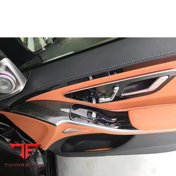 MERCEDES BENZ W223 CARBON FIBER MATERIAL INTERIOR