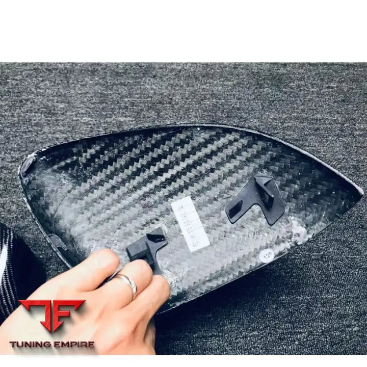 MERCEDES-BENZ W223 CARBON FIBER SIDE MIRROR COVER CAPS