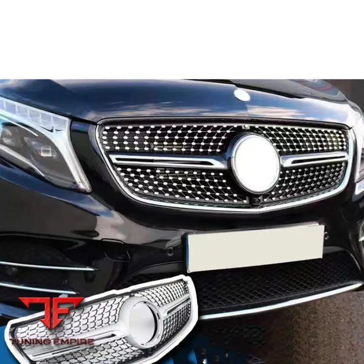 MERCEDES-BENZ W447 VITO V260 V250 DIAMOND GT FRONT GRILL