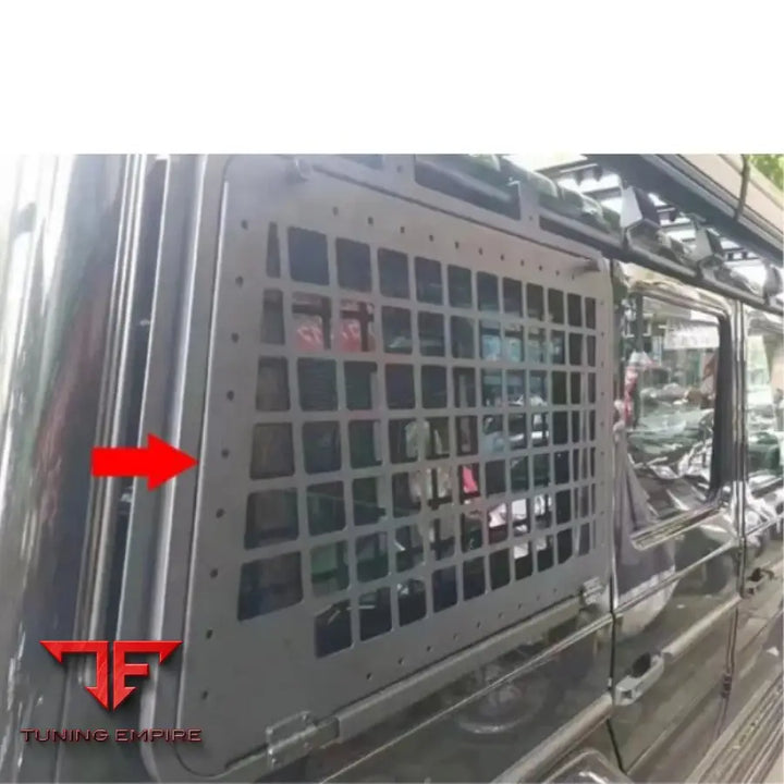 MERCEDES BENZ W463 CAR REAR SIDE WINDOW PROTECTOR PLATE COVER