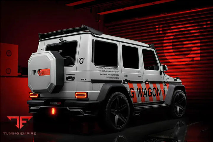 MERCEDES BENZ W463 G CLASS WAGON IMP PERFORMANCE CARBON FIBER SPARE WHEEL TIRE BSD