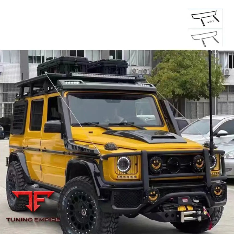 MERCEDES BENZ W463 G500 G63 G65 STAINLESS STEEL MATERIAL GUARD CAR