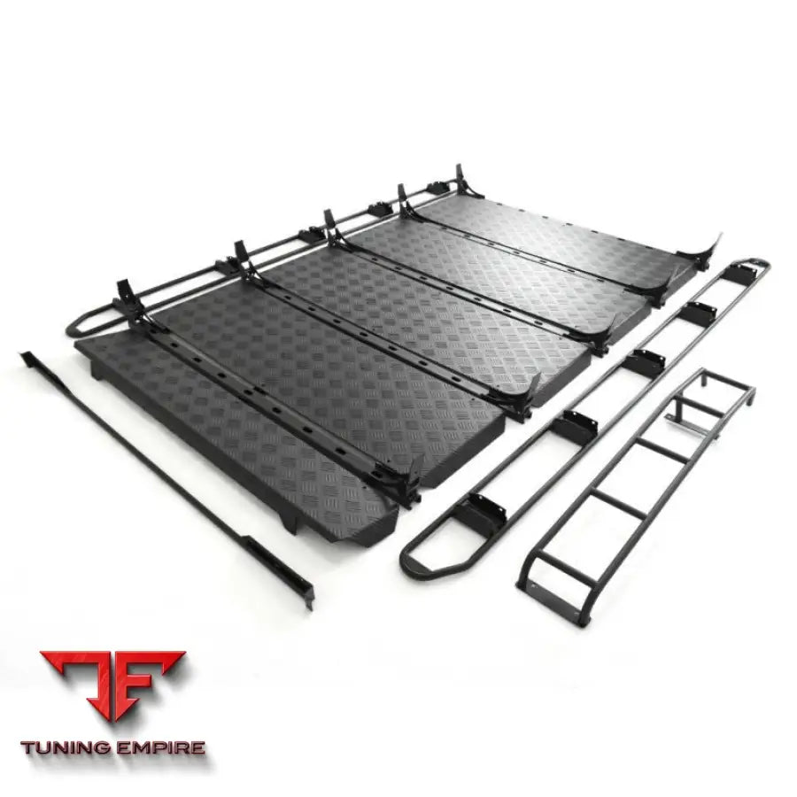 MERCEDES BENZ W463 ROOF RACK WITH LADDER STAINLESS STEEL