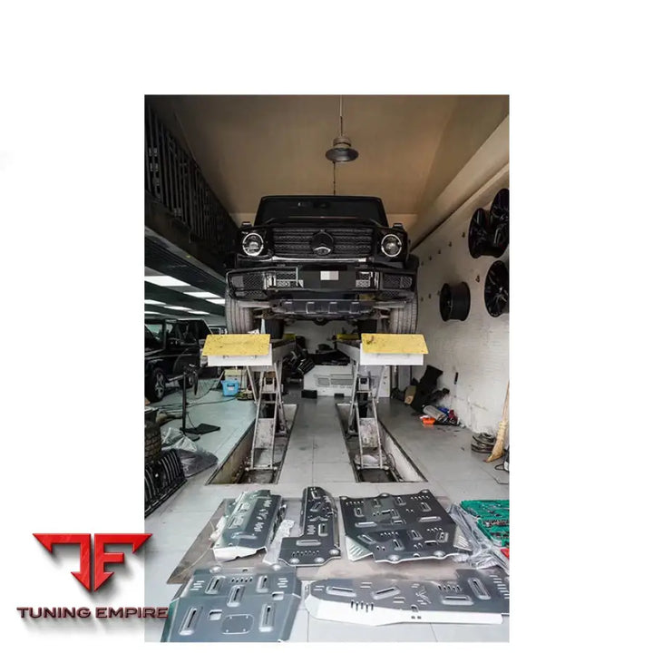 MERCEDES BENZ W463A W464 ALUMINUM ALLOY ENGINE CHASSIS GUARD