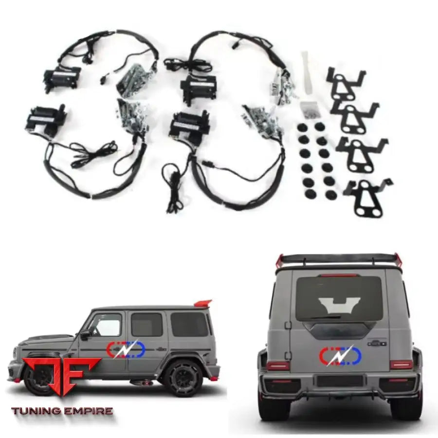 MERCEDES BENZ W463A W464 G500 G550 G63 G350D ELECTRIC SUCTION DOOR SOFT CLOSE SYSTEM