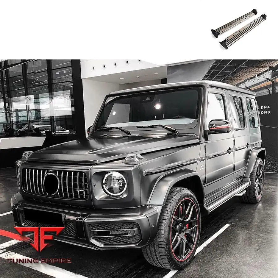 MERCEDES BENZ W463A W464 G500 G550 G63 CAR BLACK SIVER BOARD PADS