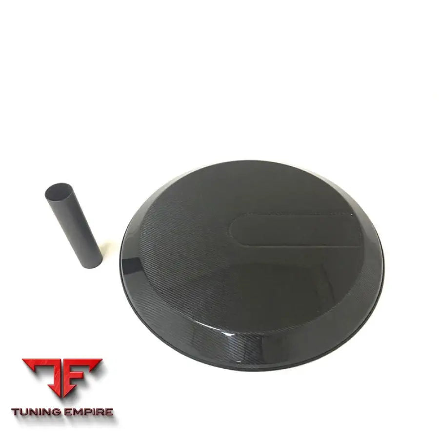 MERCEDES BENZ W463A W464 G500 G550 G63 DRY CARBON FIBER MATERIAL SPARE WHEEL COVERS