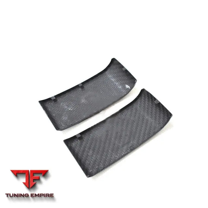 MERCEDES BENZ W463A W464 G63 G500 CARBON FIBER FRONT BUMPER COVER TRIMS