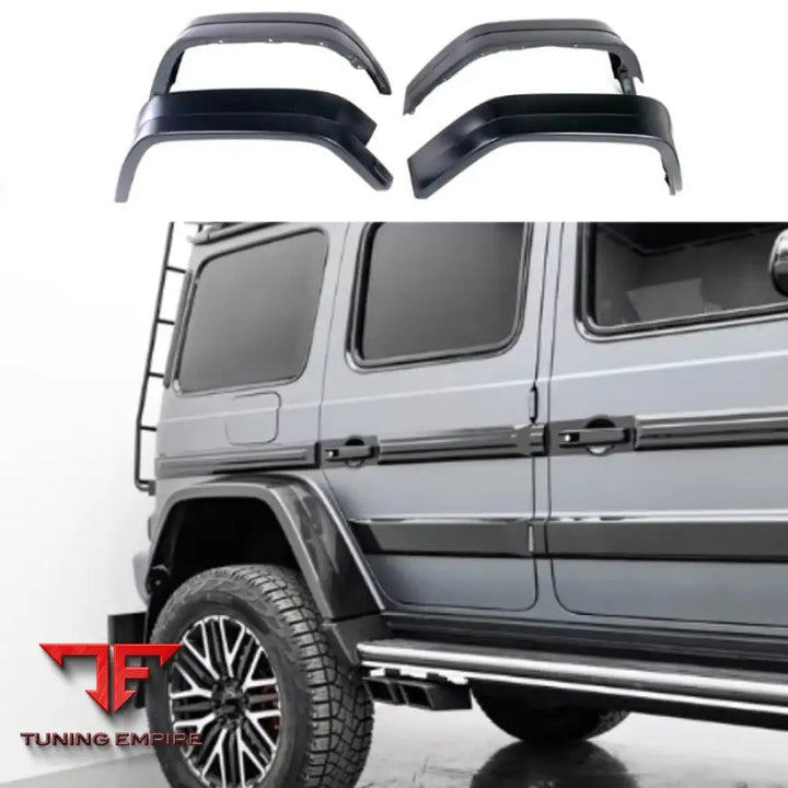 MERCEDES BENZ W463A W464 G63 G500 CARBON FIBER OVER FENDER WHEEL ARCH