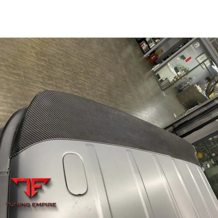MERCEDES BENZ W463A W464 TRUNK ROOF SPOILER DRY CARBON FIBER