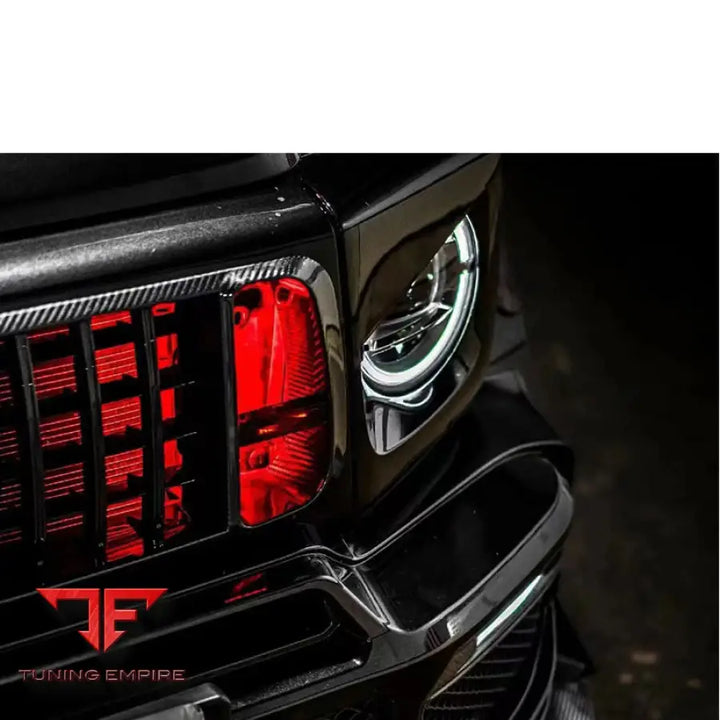 MERCEDES BENZ W463A W464 W463 G350 G63 G500 HEADLIGHT COVER CARBON FIBER