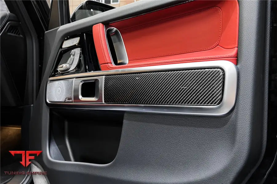 MERCEDES BENZ W464 G550 G63 AMG G-CLASS DRY CARBON FIBER DOOR PATCH REPLACEMENT BSD