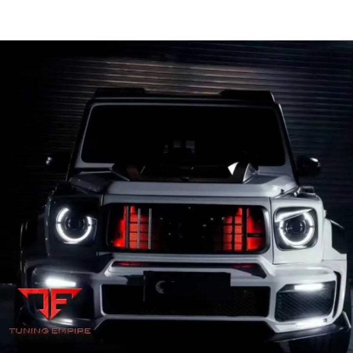 MERCEDES BENZ W464 G63 CARBON FIBER HEAD LAMP COVER FIT