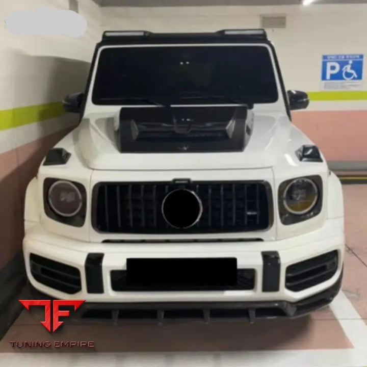 MERCEDES BENZ W464 G63 DRY CARBON FIBER FRONT LIP REAR DIFFUSER