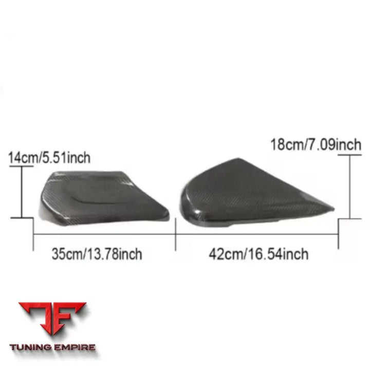 MERCEDES BENZ W464 G63 G500 G550 CARBON FIBER SEAT BACK COVER