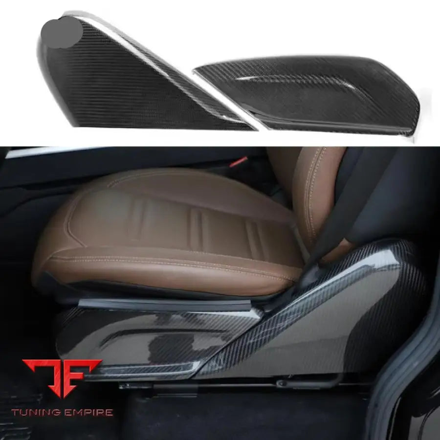 MERCEDES BENZ W464 G63 G500 G550 CARBON FIBER SEAT BACK COVER