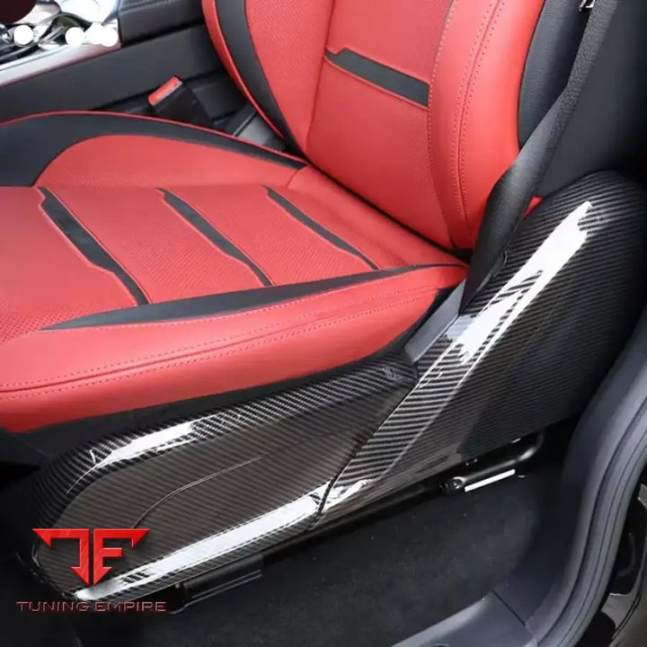 MERCEDES BENZ W464 G63 G500 G550 CARBON FIBER SEAT BACK COVER