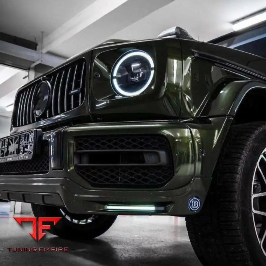 MERCEDES BENZ W464 G63 ILLUMINATED LOGO FRONT LIP